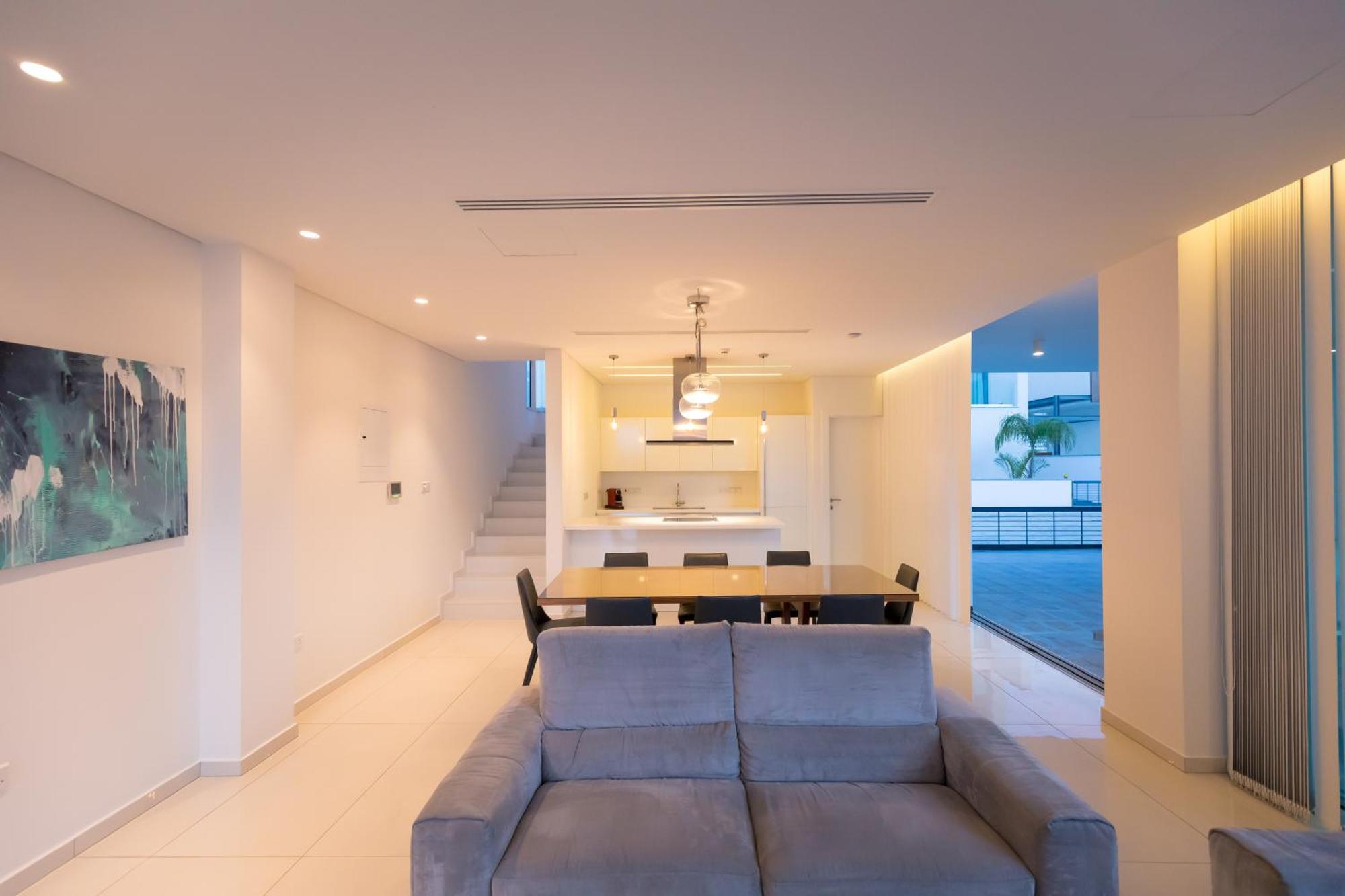 Seaview Luxury Villa Jacuzzi & Pool! 2 Min Beach Protaras Exterior photo